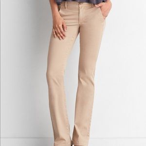American Eagle flare khakis